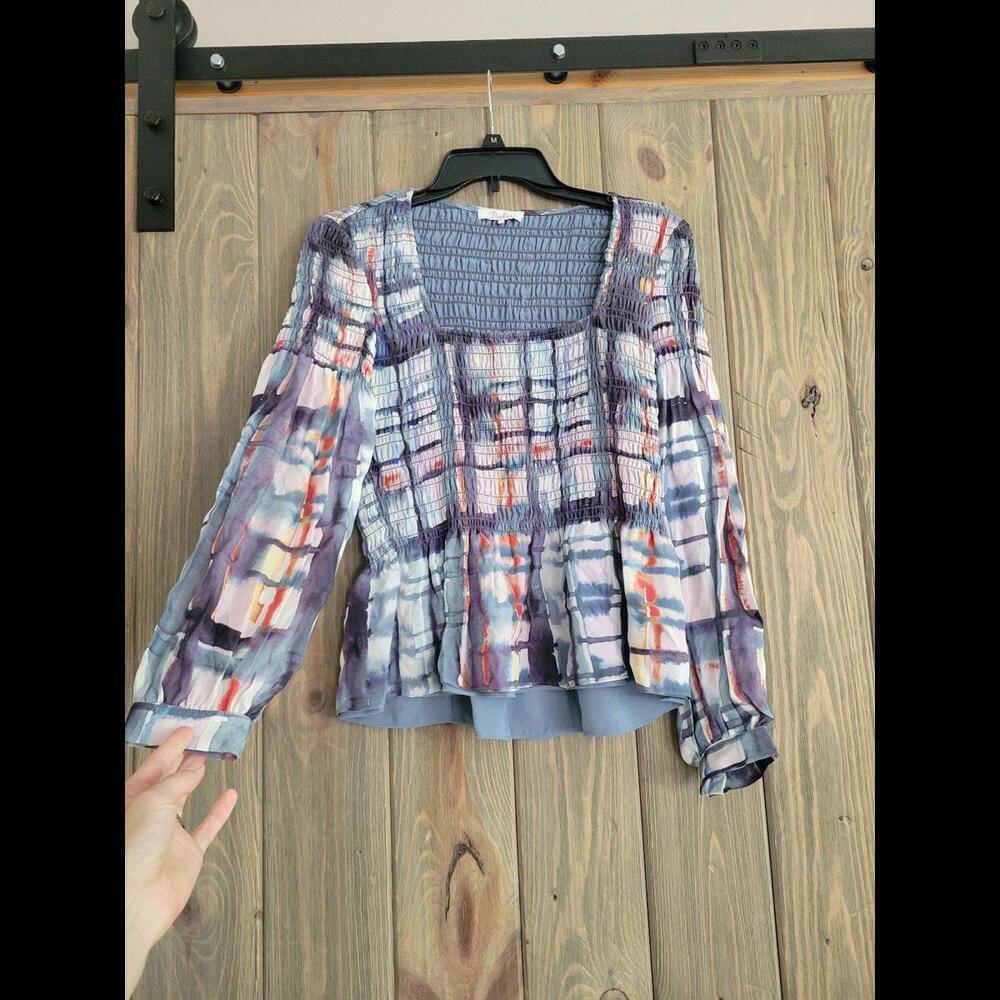 New Parker smocked blouse